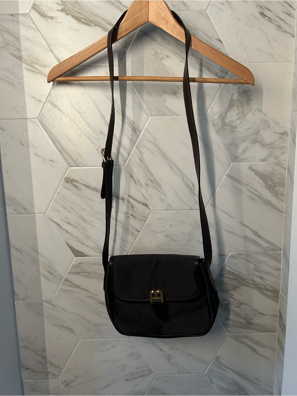 Bally Crossbody Bag with Gold Hardware